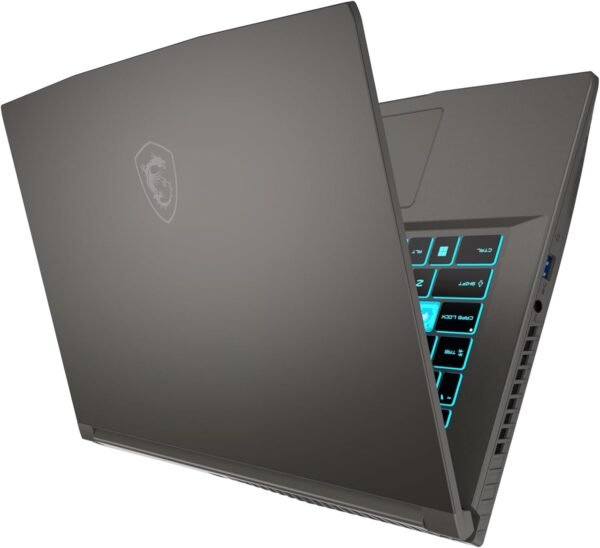 MSI Thin 15 Gaming laptop -(15.6" FHD 144Hz Panel, Intel Core i5-13420H, NVIDIA GeForce RTX 4050, 8GB*2 RAM, 512GB NVMe PCIe SSD, Windows 11 Home) - Cosmos Gray - Image 5