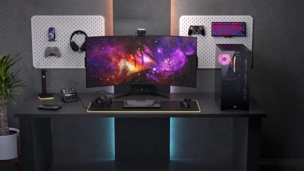 Corsair Vengeance a7500 Gaming PC – Liquid Cooled AMD Ryzen™ 7 7800X3D CPU – NVIDIA GeForce RTX 5070Ti GPU – 32GB Vengeance RGB DDR5 Memory – 1TB M.2 SSD – Black - Image 3