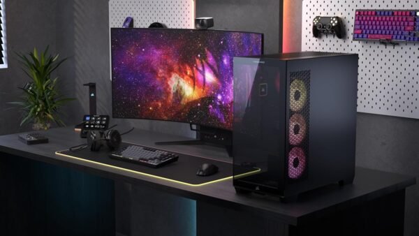 Corsair Vengeance a7500 Gaming PC – Liquid Cooled AMD Ryzen™ 7 7800X3D CPU – NVIDIA GeForce RTX 5070Ti GPU – 32GB Vengeance RGB DDR5 Memory – 1TB M.2 SSD – Black - Image 5