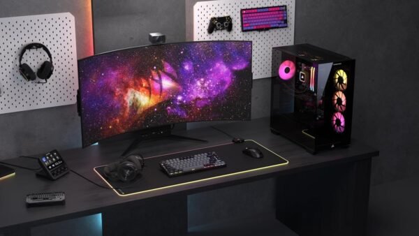 Corsair Vengeance a7500 Gaming PC – Liquid Cooled AMD Ryzen™ 7 7800X3D CPU – NVIDIA GeForce RTX 5070Ti GPU – 32GB Vengeance RGB DDR5 Memory – 1TB M.2 SSD – Black - Image 4