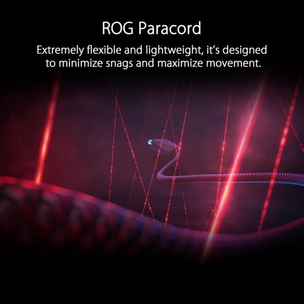 ASUS ROG Spatha X Wireless Gaming Mouse (Magnetic Charging Stand, 12 Programmable Buttons, 19,000 DPI, Push-Fit Hot Swap Switch Sockets, ROG Micro Switches, ROG Paracord and Aura RGB Lighting) - Image 7
