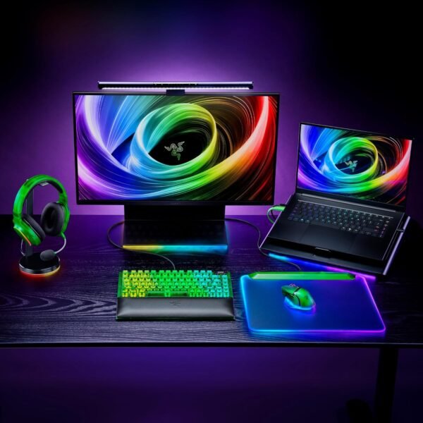 Razer Basilisk V3 Pro 35K Phantom Green Edition - Fully Customizable Wireless Ergonomic RGB Gaming Mouse (4-Way Scroll Wheel, Optical 35K DPI Sensor, 13 Customizable Buttons) Phantom Green - Image 10