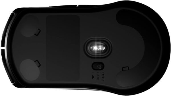 SteelSeries Rival 3 Wireless - Wireless Gaming Mouse - 400+ Hour Battery Life - Dual Wireless 2.4 GHz and Bluetooth 5.0 - 60 Million Clicks - 18,000 CPI , Black - Image 4