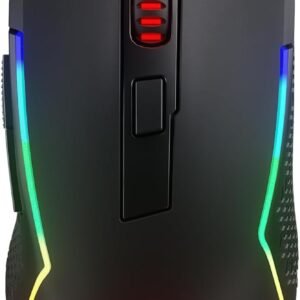 Redragon M616 RGB Gaming Mouse, 10000 DPI Wired Optical Gamer Mouse with 6 Programmable Buttons & 8 Backlit Modes, Software Supports DIY Keybinds