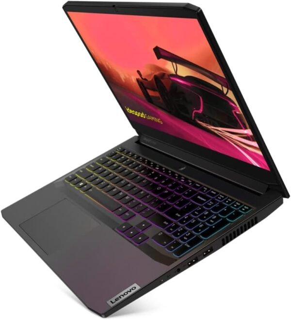 Lenovo IdeaPad Gaming 3 15" Laptop (AMD Ryzen 5, 8GB RAM, 512GB SSD, NVIDIA GeForce RTX 3050, Windows 10) - Shadow Black - Image 3