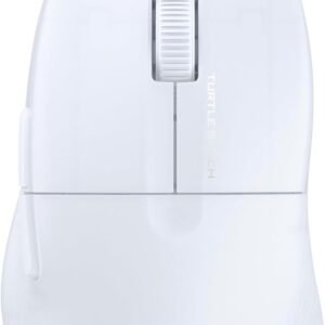 Turtle Beach Pure SEL - Ultra-Light Ergonomic RGB Gaming Mouse, 8K DPI Optical Sensor, Mechanical Switches, Pretension System, Pure PTFE glides, RGB Illumination - White
