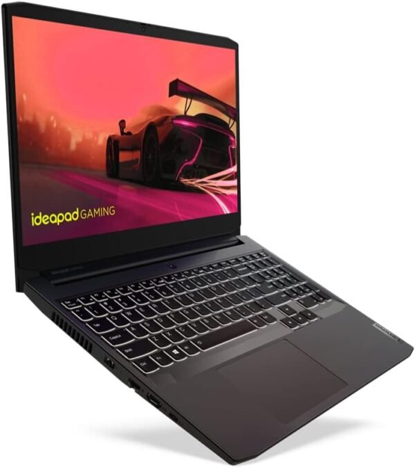 Lenovo IdeaPad Gaming 3 15" Laptop (AMD Ryzen 5, 8GB RAM, 512GB SSD, NVIDIA GeForce RTX 3050, Windows 10) - Shadow Black - Image 2