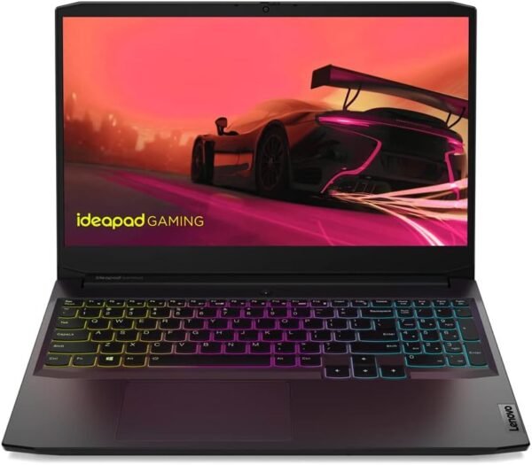 Lenovo IdeaPad Gaming 3 15" Laptop (AMD Ryzen 5, 8GB RAM, 512GB SSD, NVIDIA GeForce RTX 3050, Windows 10) - Shadow Black