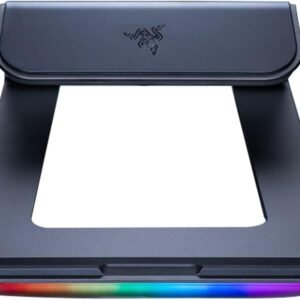 Razer Laptop Stand Chroma - Laptop stand with Razer RGB Chroma lighting - USB 3.0 Hub with 3 ports (18 degree tilt angle, aluminium and ergonomic design) Black