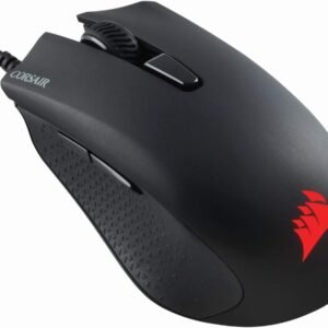 CORSAIR HARPOON PRO RGB Wired Lightweight FPS/MOBA Gaming Mouse – 12,000 DPI – 6 Programmable Buttons – iCUE Compatible – PC, Mac, PS5, PS4, Xbox – Black