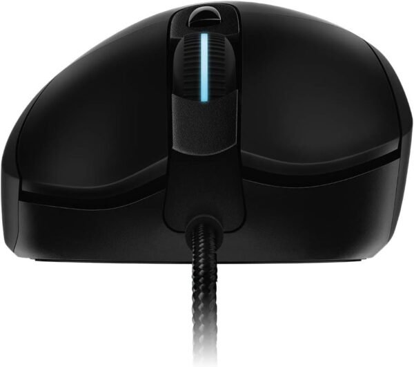 Logitech G403 HERO Wired Gaming Mouse, HERO 25K Sensor, 25,600 DPI, RGB Backlit Keys, Adjustable Weights, 6 Programmable Buttons, On-Board Memory, PC/Mac - Black - Image 3