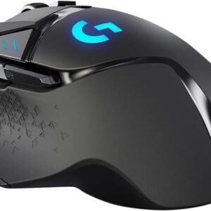 Logitech G502 LIGHTSPEED Wireless Gaming Mouse, 25K HERO Gaming Sensor, 25600 DPI, RGB, Ultra-Light, 11 Programmable Buttons, Long Life Battery, PowerPlay-compatible, PC - Black