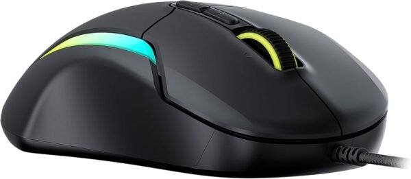 TURTLE BEACH Kone II – Wired Ergonomic RGB Gaming Mouse, 26K DPI Optical Sensor, 100M Click Life Optical Switches, 23 Customizable Inputs, 4D Scroll Wheel, Pure PTFE glides - Ash Black - Image 10