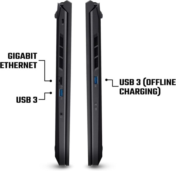 Acer Nitro V16 ANV16-41 Gaming Laptop - AMD Ryzen 7 8845HS, 16GB, 1TB SSD, NVIDIA GeForce RTX 4060, 16" WUXGA 165Hz, Windows 11 , Black - Image 10