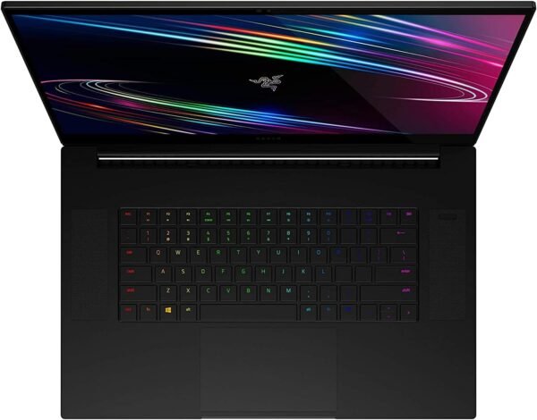Razer Blade Pro Gaming Laptop with 4K UHD Display (Intel Core i7-10875H, NVIDIA RTX 2080 Super Max-Q, 16 GB RAM, 1TB SSD, Chroma RGB) UK Layout, Black, 17-17.3 Inch - Image 3