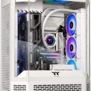 Thermaltake Reactor u2880S Gaming Desktop (Intel® Core™ Ultra 9 285K, ToughRam 32GB DDR5 6400MT/s RGB Memory, NVIDIA® GeForce RTX™ 5080, 2TB NVMe M.2, WiFi, Windows 11) T6WT-Z890-580-LCS