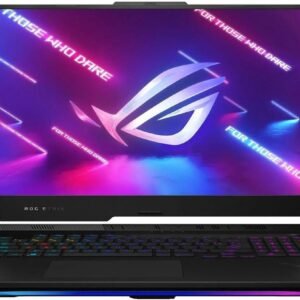 ASUS ROG Strix Scar 17 X3D (2023) Gaming Laptop, 17.3” QHD 240Hz/3ms, 100% DCI-P3 Display, GeForce RTX 4090, AMD Ryzen 9 7945HX3D, 32GB DDR5, 2TB PCIe SSD, Wi-Fi 6E, Windows 11 Pro, G733PYV-XH97