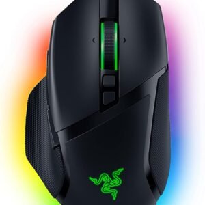 Razer Basilisk V3 - Wired Customisable Gaming Mouse (10+1 Programmable Buttons, HyperScroll Tilt Wheel, 11 Chroma RGB Lighting Zones, Optical Mouse Switches, Focus+ 26K DPI Optical Sensor) Black