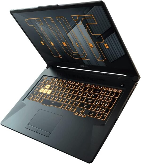 ASUS TUF 17.3"" 144Hz FHD (1920 x 1080) Gaming Laptop, Intel Tiger Lake Core i5-11260H (6 Cores,12 Threads), NVIDIA GeForce RTX 3050 Ti, Backlit Keyboard,Windows 10, (32GB RAM | 1TB PCIe SSD), Black - Image 2