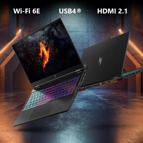 Acer Nitro 14 Gaming Laptop | AMD Ryzen 7 8845HS Octa-Core AI Capable Processor | NVIDIA GeForce RTX 4060 Laptop GPU | 14.5" WUXGA IPS 120Hz Display | 16GB LPDDR5X | 512GB SSD | WiFi 6E | AN14-41-R74Z - Image 9
