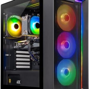 Skytech Nebula Gaming PC Desktop - Intel Core i5 13400F 2.5GHz, NVIDIA RTX 3050, 1TB NVME SSD, 16GB DDR4 RAM 3200, 600W Gold PSU, 11AC Wi-Fi, Windows 11 Home 64bit