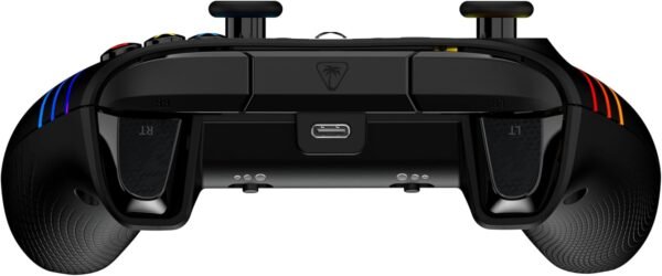 Turtle Beach Afterglow Wave Controller Black Wired RGB Gaming Controller – Licensed for Xbox Series X or S, Xbox One and Windows – Mappable Buttons, Hall-Effect Hair Triggers, Audio Controls - Image 5