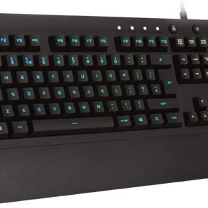 Logitech G G213 Prodigy Gaming Keyboard, LIGHTSYNC RGB Backlit Keys, Spill-Resistant, Customizable Keys, Dedicated Multi-Media Keys, QWERTY UK Layout - Black