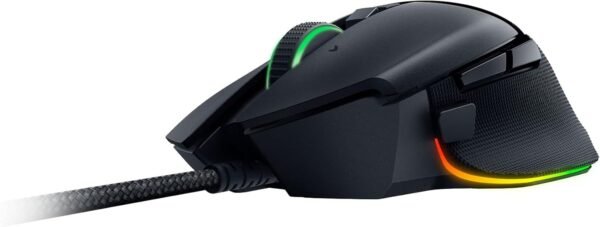 Razer Basilisk V3 Customizable Ergonomic : Fastest Gaming Mouse Switch Chroma RGB Lighting 26K DPI Optical Sensor - 11 Programmable Buttons HyperScroll Tilt Wheel Classic Black (Renewed) - Image 8