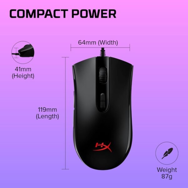HyperX Pulsefire Core – RGB Gaming Mouse - Image 9