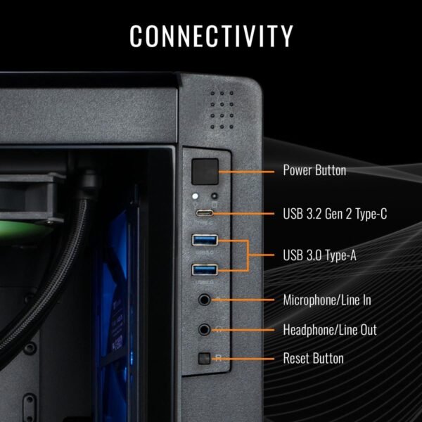 Thermaltake LCGS Apollo u2880 Gaming Desktop (Intel® Core™ Ultra 9 285K, ToughRam 32GB DDR5 6400MT/s RGB Memory, NVIDIA® GeForce RTX™ 5080, 2TB NVMe M.2, WiFi, Windows 11) C5BK-Z890-580-LCS - Image 4