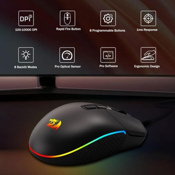 M719 RGB Gaming Mouse - Image 2