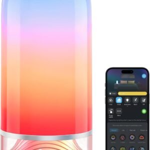 Govee Bedside Touch Table Lamp, Night Light Kids LED RGBICWW Works with Matter and Alexa, Music Sync, 64 Scene Modes, Timer, 2700-6500K Night Lamp for Bedroom, Kids, Living Room Decor(Corded Electric)