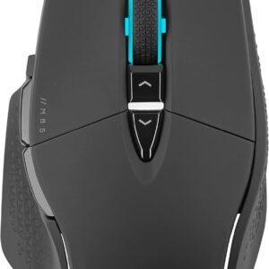 CORSAIR M65 RGB ULTRA Wired Tunable FPS Gaming Mouse – 26,000 DPI – Optical Switches – Weight System – AXON Hyper-Processing Technology – iCUE Compatible – PC, Mac, PS5, PS4, Xbox – Black