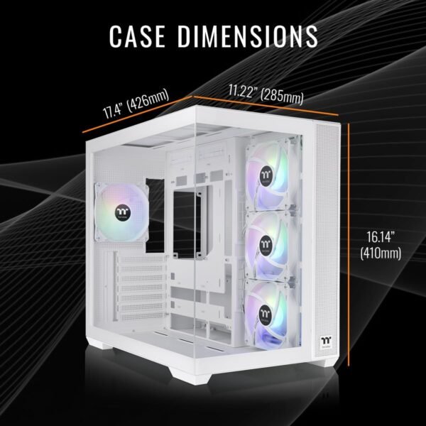 Thermaltake LCGS View u2870TS-380 Gaming Desktop (Intel® Core™ Ultra 9 285K, ToughRam 32GB DDR5 6400MT/s RGB Memory, NVIDIA® GeForce RTX™ 5070 Ti, 2TB NVMe M.2, WiFi, Windows 11) V38S-Z890-57T-LCS - Image 5