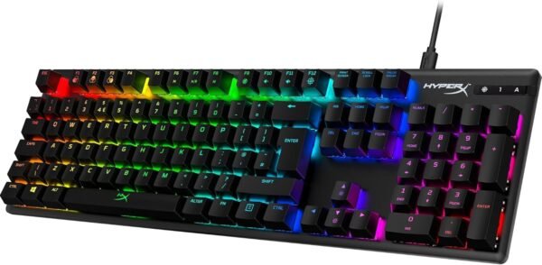 HyperX Alloy Origins – RGB Gaming Mechanical Keyboard, HyperX Red switches (UK layout)