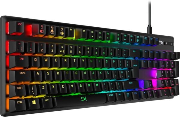HyperX Alloy Origins – RGB Gaming Mechanical Keyboard, HyperX Red switches (UK layout) - Image 3