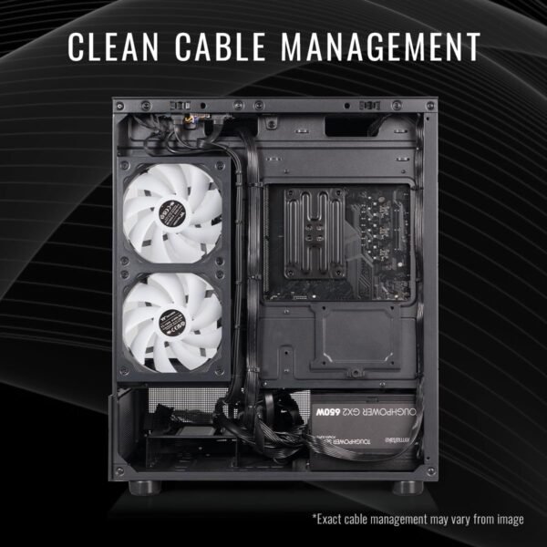 Thermaltake LCGS View 7660-170 Gaming Desktop (AMD Ryzen™ 5 7600X, ToughRam 32GB DDR5 6000MT/s RGB Memory, NVIDIA GeForce® RTX 5060, 1TB NVMe M.2, WiFi, Windows 11) V17B-B650-560-LCS - Image 6