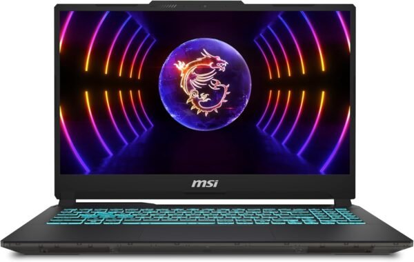 MSI Cyborg 15 Laptop-(15.6" FHD (1920 * 1080), 144Hz 45% NTSC IPS-Level, Intel® i5-13420H, NVIDIA® GeForce RTX 3050, 16GB RAM, 512 SSD,Windows11 Home Plus)
