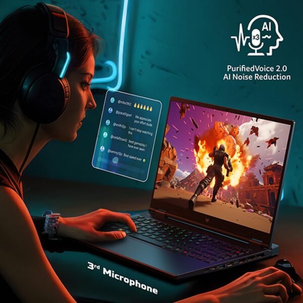 Acer Predator Helios Neo 14 Gaming Laptop | WQXGA+ IPS Display 165Hz | AI-Powered | Intel Core Ultra 9 185H Processor | NVIDIA GeForce RTX 4070 | LPDDR5X 16GB | SSD Gen 4 - Image 10