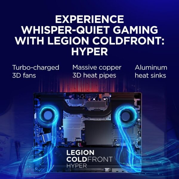 Lenovo Legion 5 Gaming Laptop - Display OLED WQXGA 15" 165Hz, Nvidia GeForce RTX 5070 8GB, Intel Core i7-13650HX, RAM 32GB, SSD 1T, Windows 11 Home, RGB Keyboard - Eclipse Black - Image 4