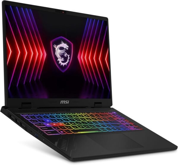 MSI Crosshair 16'' 16:10 QHD+ 240Hz Gaming Laptop - (Intel Core i7-14700HX, Nvidia GeForce RTX4070, 16GB RAM, 1TB SSD, Windows 11 Home) - Cosmos Grey - Image 3