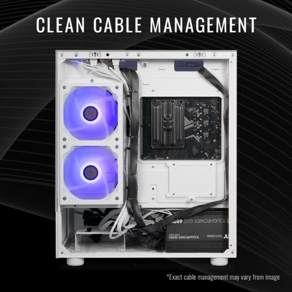 Thermaltake LCGS View u2460TS-170 Gaming Desktop (Intel® Core™ Ultra 5 245KF, ToughRam 32GB DDR5 6000MT/s RGB Memory, NVIDIA GeForce® RTX 5060 Ti, 1TB NVMe M.2, WiFi, Windows 11) V17S-B860-56T-LCS - Image 6