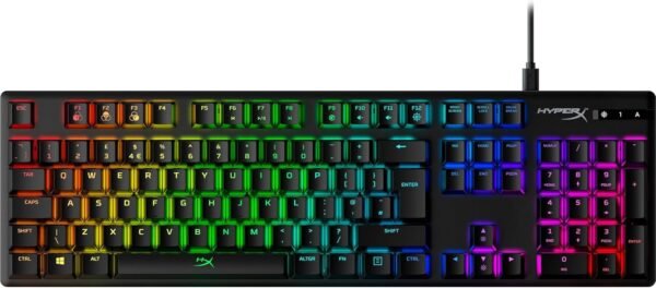 HyperX Alloy Origins – RGB Gaming Mechanical Keyboard, HyperX Red switches (UK layout) - Image 6
