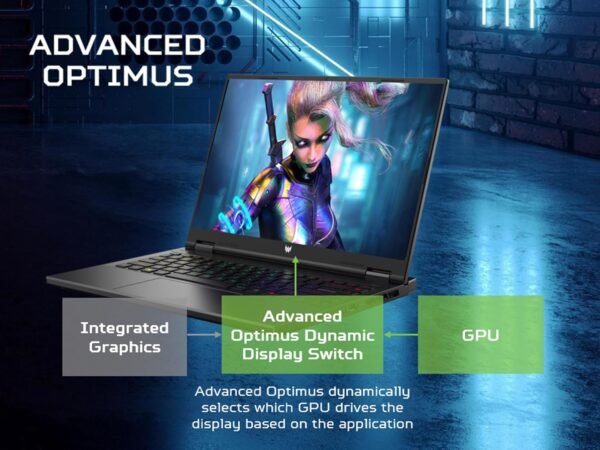 Acer Predator Helios Neo 14 Gaming Laptop | WQXGA+ IPS Display 165Hz | AI-Powered | Intel Core Ultra 9 185H Processor | NVIDIA GeForce RTX 4070 | LPDDR5X 16GB | SSD Gen 4 - Image 7