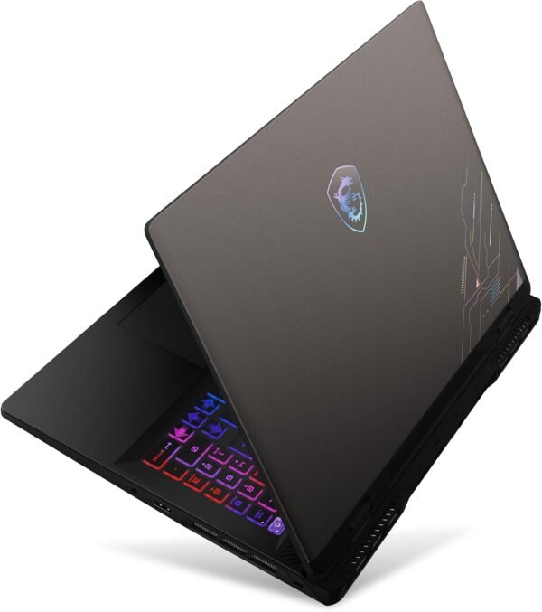 MSI Crosshair 16'' 16:10 QHD+ 240Hz Gaming Laptop - (Intel Core i7-14700HX, Nvidia GeForce RTX4070, 16GB RAM, 1TB SSD, Windows 11 Home) - Cosmos Grey - Image 7
