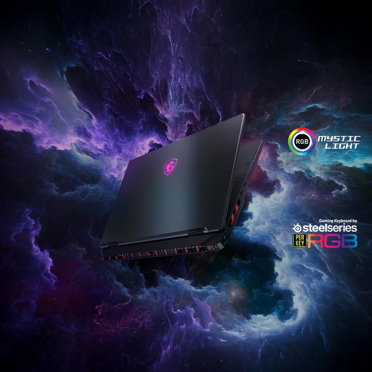 MSI Raider 18 HX AI Gaming laptop- (18" UHD+, MiniLED, 120Hz,Intel® Core Ultra 9 285HX, NVIDIA® GeForce RTX 5080 Laptop GPU, GDDR7 16GB, 64GB RAM,4TB SSD,Windows® 11 Home Advanced)- Core Black - Image 7