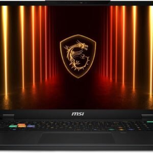 MSI Stealth 18 HX AI Gaming laptop-(18" UHD+, MiniLED, 120Hz, Intel® Core Ultra 9 275HX, NVIDIA® GeForce RTX 5080 GPU, GDDR7 16GB, 64GB RAM,2TB SSD, Windows11 Pro High-End)-Midnight Black