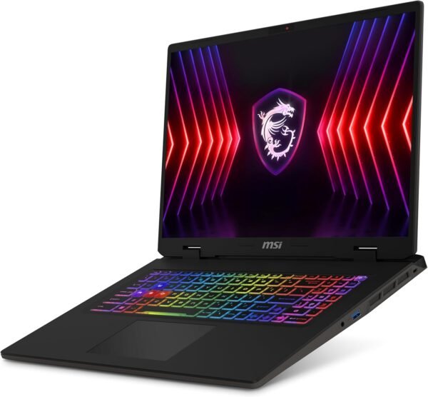 MSI Sword 17HX 17 Inch 16:10 QHD+ 240Hz Gaming Laptop - (Intel Core i7-14700HX, NVIDIA GeForce RTX 4060, 16GB RAM, 1TB SSD, Windows 11 Home) - Cosmos Grey - Image 5