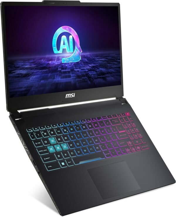 MSI Cyborg 15 Inch FHD Gaming Laptop - (Intel Core Ultra 7 155H, NVIDIA GeForce RTX 4050, 16GB RAM, 512GB SSD, Windows 11 Home) - Translucent Black - Image 3
