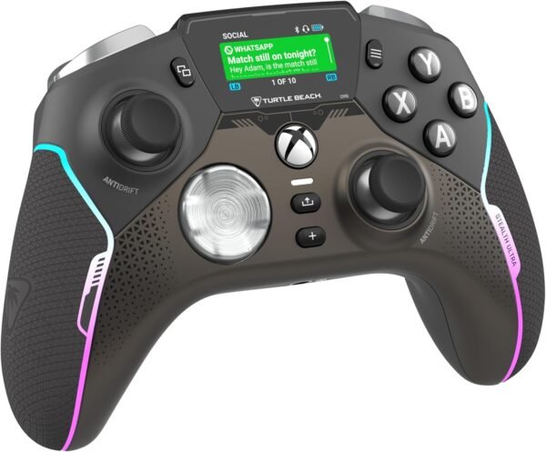 Turtle Beach Stealth Ultra Wireless High Performance Gaming Controller with Rapid Charge Dock, Adjustable Triggers and Command Display for Xbox Series X|S, Xbox One & PC [Officially Licensed for Xbox] - Image 3